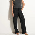 Mid-Rise Cotton Poplin Straight Leg Pant