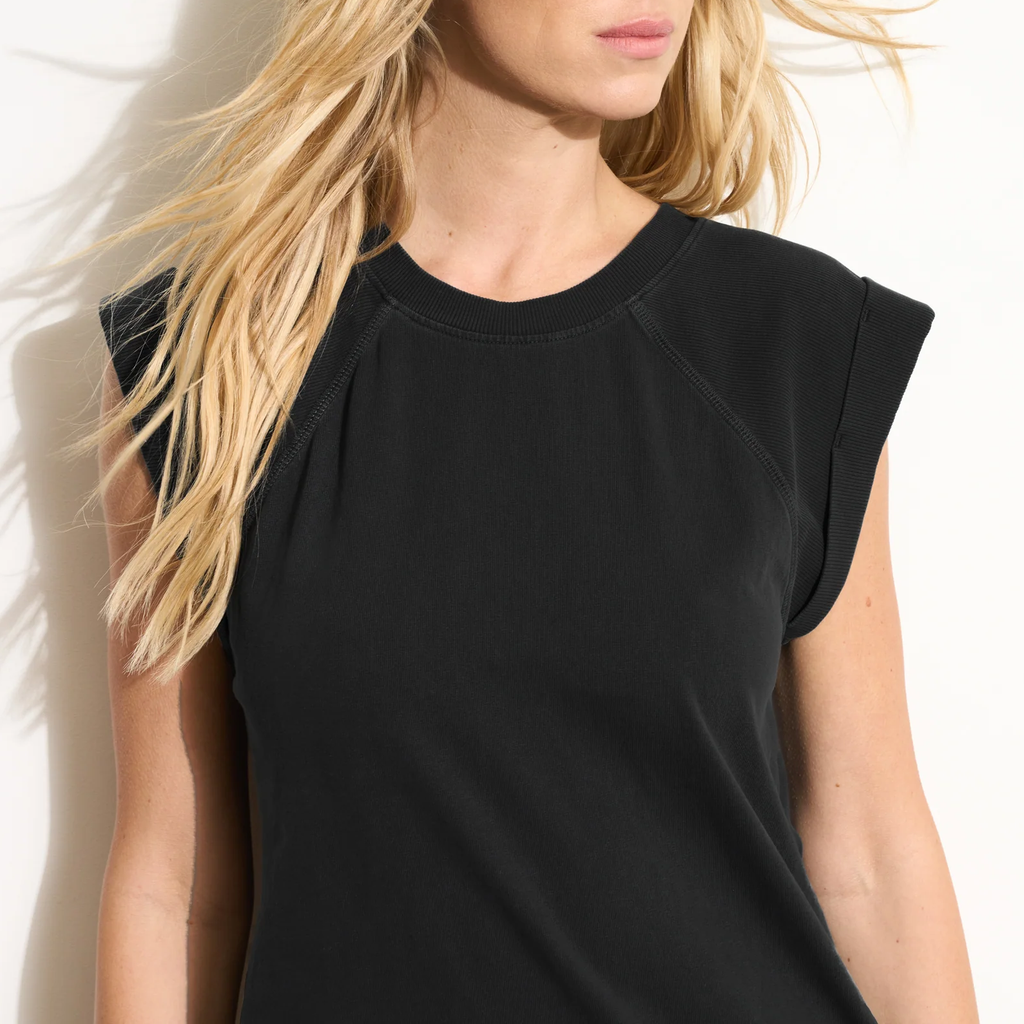 Cap Sleeve Raglan Heritage Cotton Mini Dress