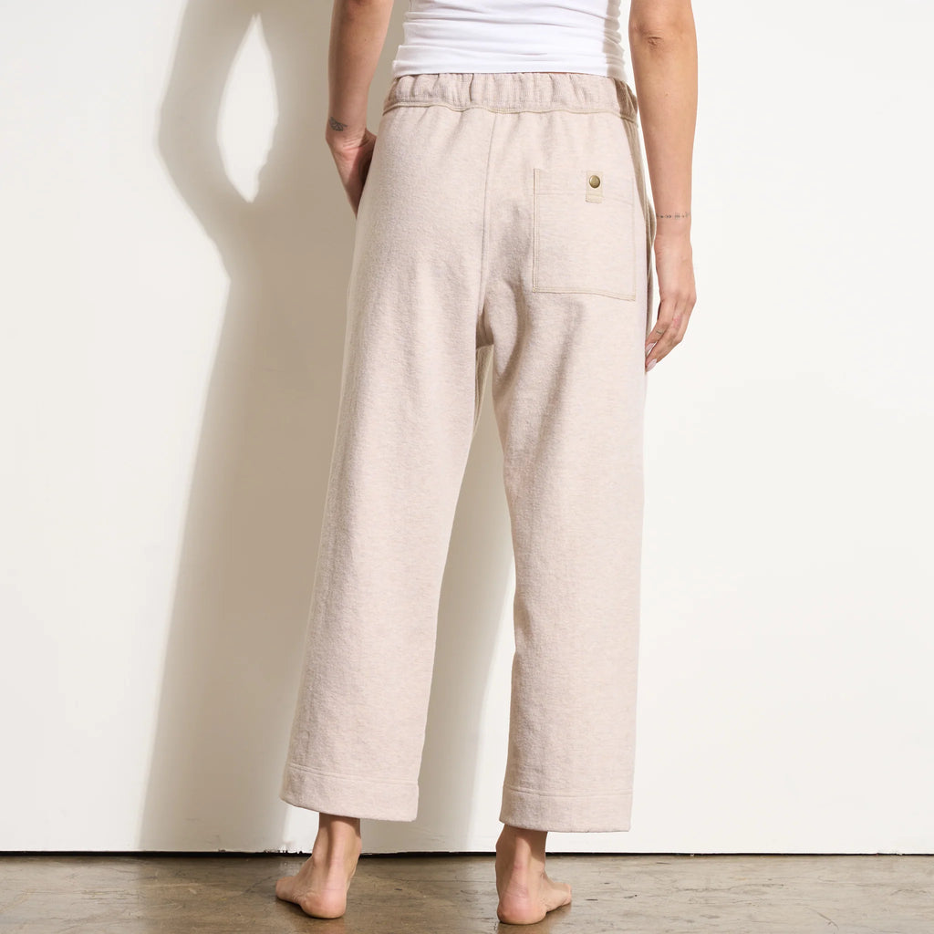 Carrot Leg High Waist Knit Casual Pant